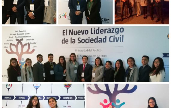 Nuestros estudiantes líderes participaron en el XIV Encuentro Iberoamericano de la Sociedad Civil