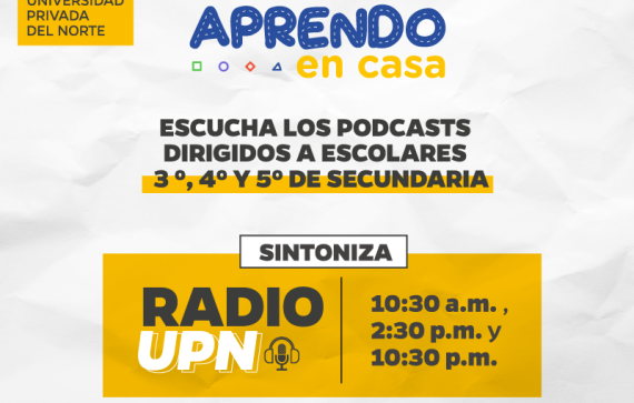 Radio UPN transmitirá contenidos del MINEDU para estudiantes de 3 ...